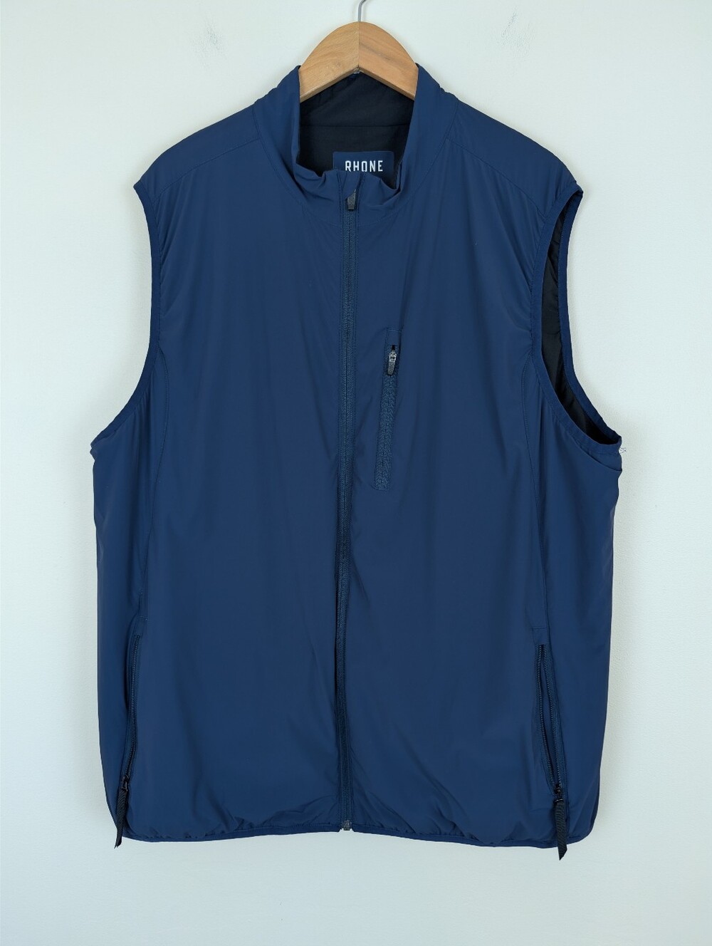 Rhone MicroClimate Full Zip Lightweight Vest - Navy